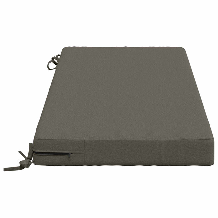 Perna pentru bancă SOEST 100% Polyester Gri 120 x 50 x 8 cm WALTI
