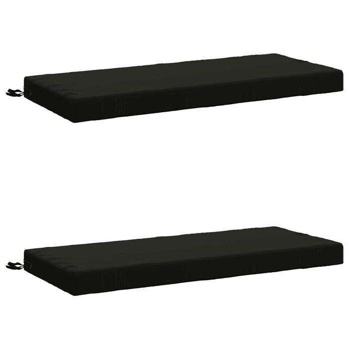 Perne pentru bancă 2 bucăți SOEST 2 buc. 100% Polyester Negru WALTI