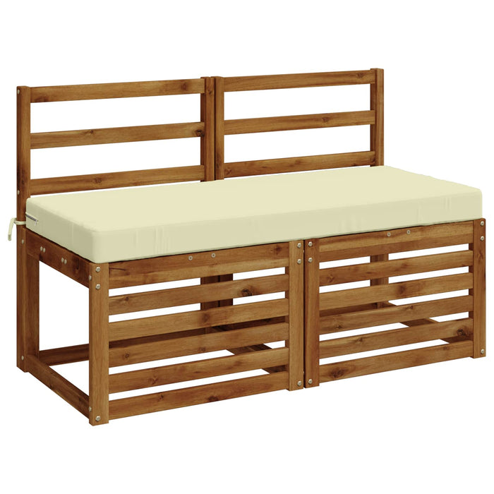Perna pentru bancă SOEST 100% Polyester Crem 120 x 50 x 8 cm WALTI