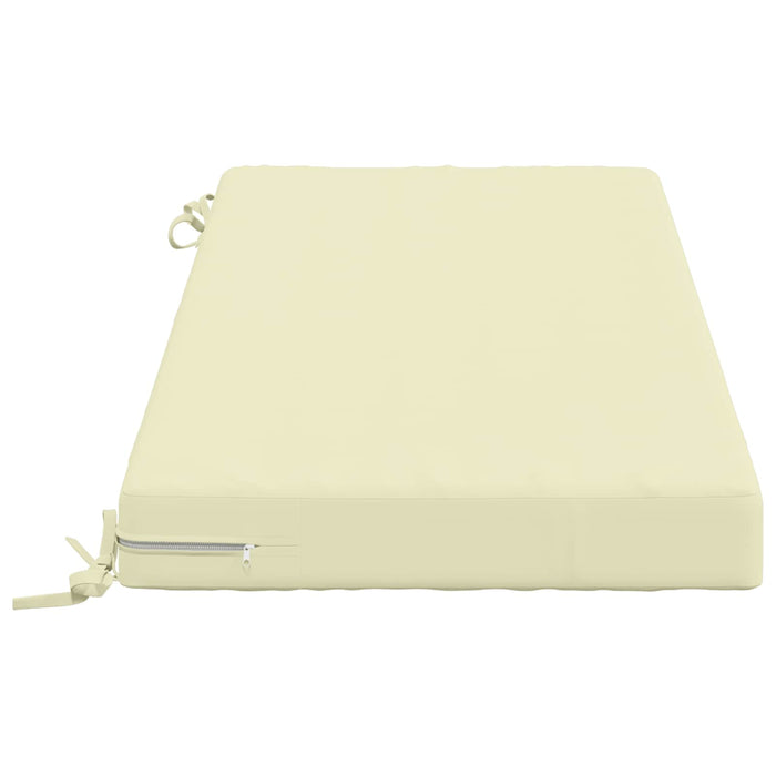 Perna pentru bancă SOEST 100% Polyester Crem 120 x 50 x 8 cm WALTI