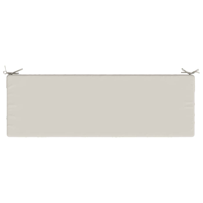 Perna pentru bancă SOEST 100% Polyester Alb 140 x 50 x 8 cm WALTI