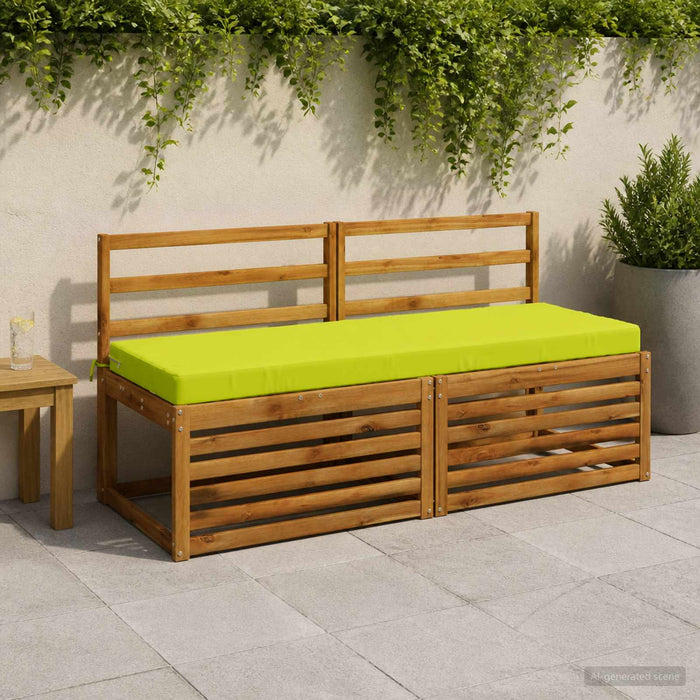 Perna pentru bancă SOEST 100% Polyester Verde strălucitor. WALTI
