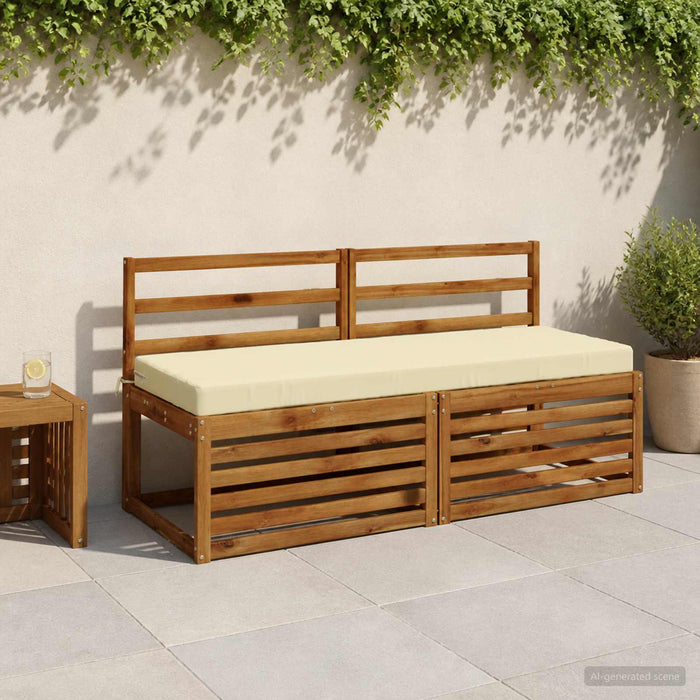 Perna pentru bancă SOEST 100% Polyester Crem 150 x 50 x 8 cm WALTI