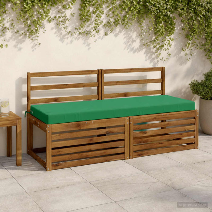 Perna pentru bancă SOEST 100% Polyester Verde 150 x 50 x 8 cm WALTI