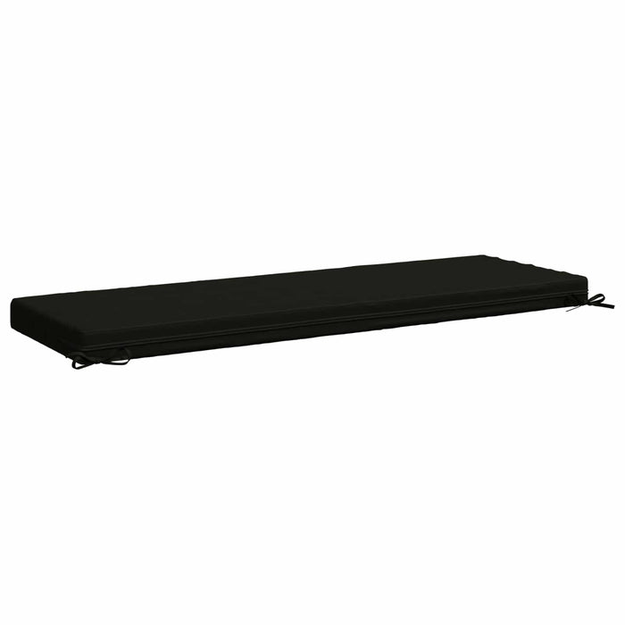 Perna pentru bancă SOEST 100% Polyester Negru 150 x 50 x 8 cm WALTI