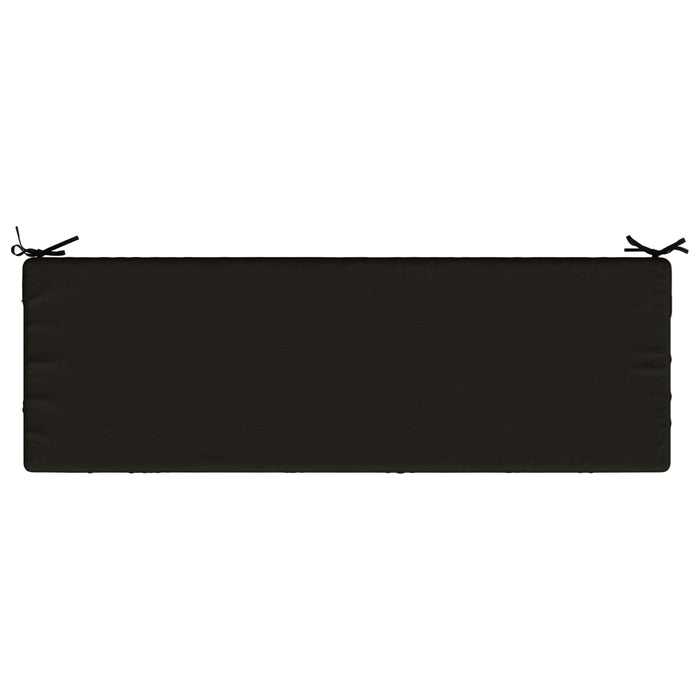 Perna pentru bancă SOEST 100% Polyester Negru 150 x 50 x 8 cm WALTI