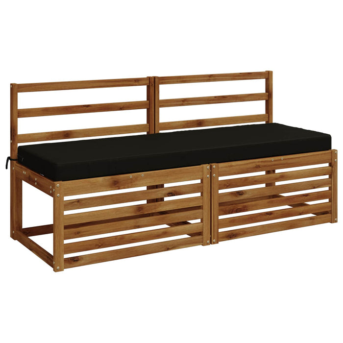 Perne pentru bancă 2 bucăți SOEST 2 buc. 100% Polyester Negru WALTI
