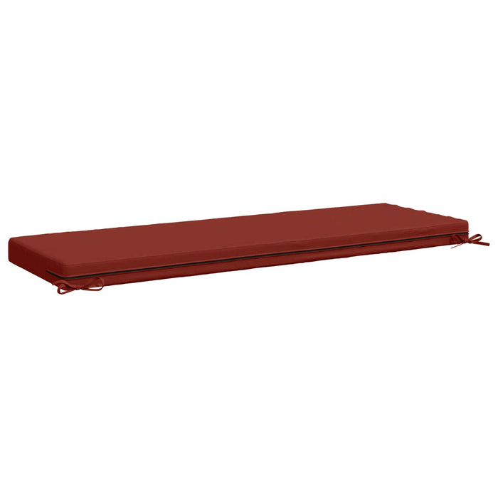 Perna pentru bancă SOEST 100% Polyester Roșu 150 x 50 x 8 cm WALTI
