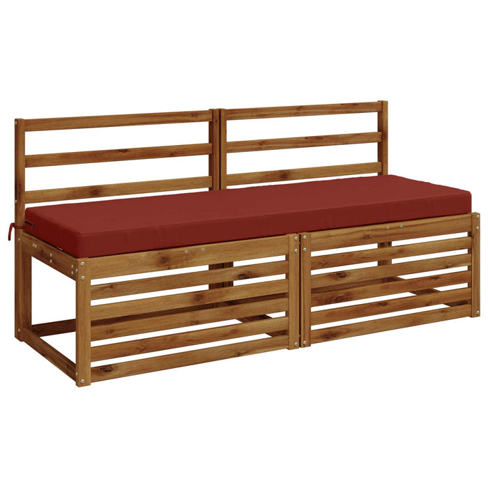 Perna pentru bancă SOEST 100% Polyester Roșu 150 x 50 x 8 cm WALTI