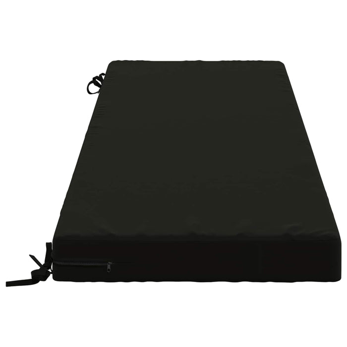 Perna pentru bancă SOEST 100% Polyester Negru 150 x 50 x 8 cm WALTI