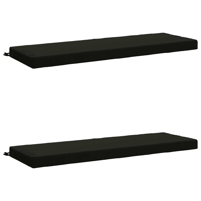 Perne pentru bancă 2 bucăți SOEST 2 buc. 100% Polyester Negru WALTI