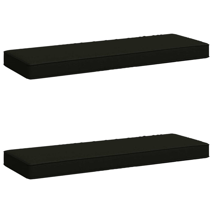 Perne pentru bancă 2 bucăți VUGHT 2 pcs 100% Polyester Negru WALTI