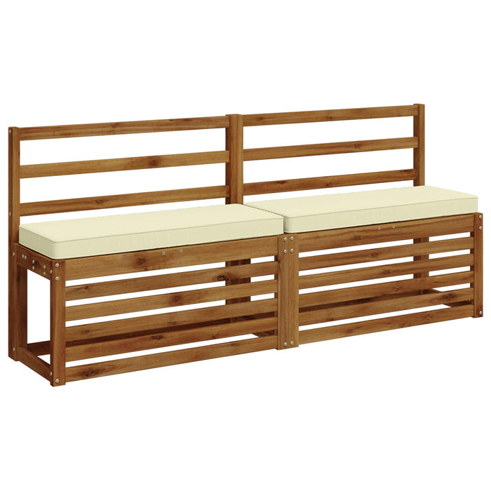 Perne pentru bancă 2 bucăți VUGHT 2 pcs 100% Polyester Crem WALTI