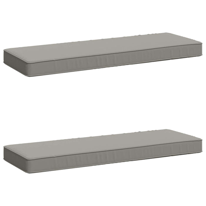 Perne pentru bancă 2 bucăți VUGHT 2 pcs 100% Polyester Gri WALTI