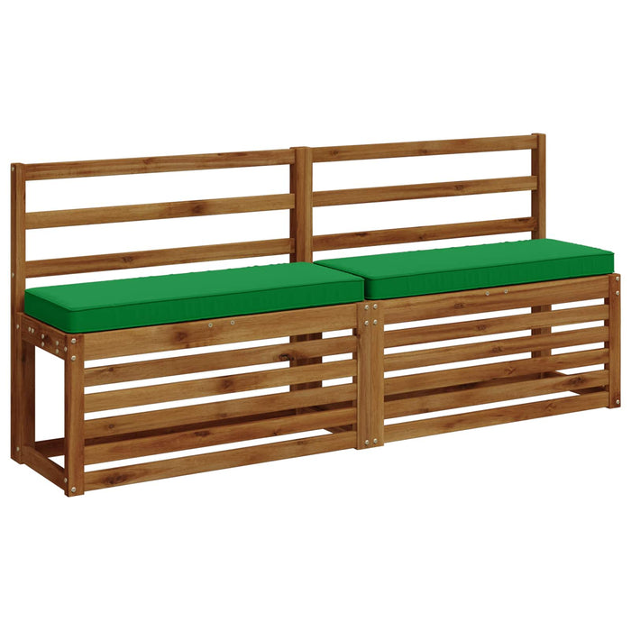 Perne pentru bancă 2 bucăți VUGHT 2 pcs 100% Polyester Verde WALTI