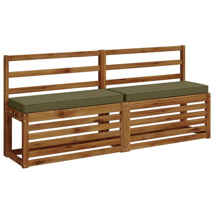 Perna pentru bancă 1 bucată VUGHT 100% Polyester Verde măsliniu WALTI