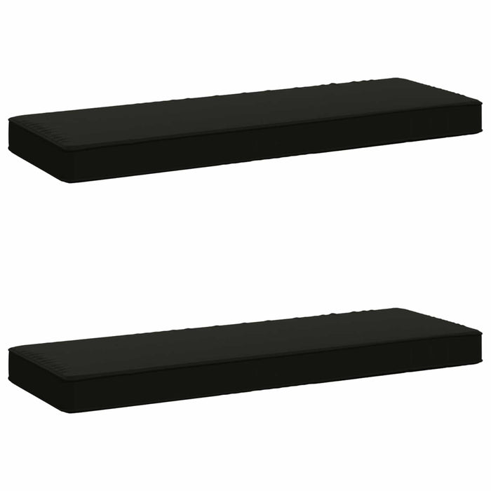 Perne pentru bancă 2 bucăți VUGHT 2 pcs 100% Polyester Negru WALTI