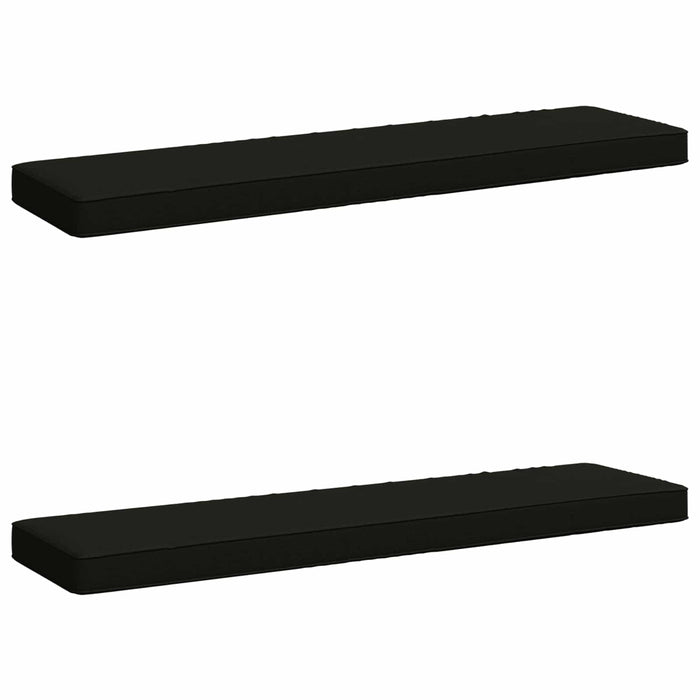 Perne pentru bancă 2 bucăți VUGHT 2 pcs 100% Polyester Negru WALTI