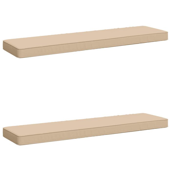 Perne pentru bancă 2 bucăți VUGHT 2 pcs 100% Polyester Crem WALTI
