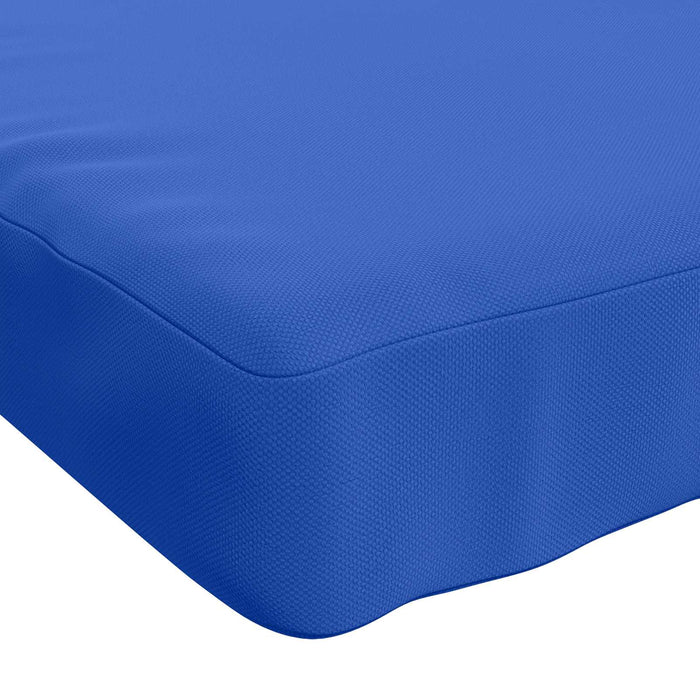 Perna pentru bancă 1 bucată VUGHT 100% Polyester Albastru regal WALTI