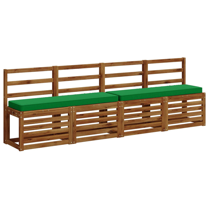 Perna pentru bancă 1 bucată VUGHT 100% Polyester Verde WALTI