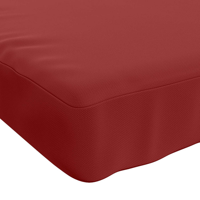 Perna pentru bancă 1 bucată VUGHT 100% Polyester Roșu Vin WALTI