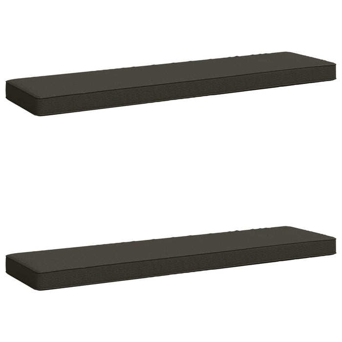 Perne pentru bancă 2 bucăți VUGHT 2 pcs 100% Polyester Antracit WALTI