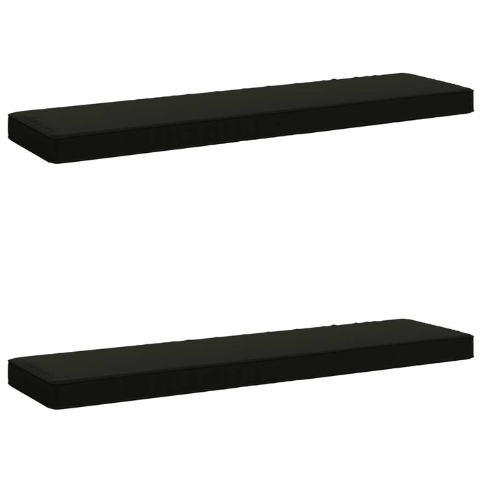 Perne pentru bancă 2 bucăți VUGHT 2 pcs 100% Polyester Negru WALTI