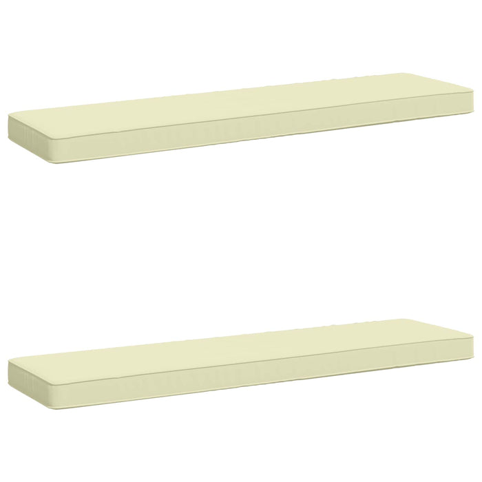 Perne pentru bancă 2 bucăți VUGHT 2 pcs 100% Polyester Crem WALTI