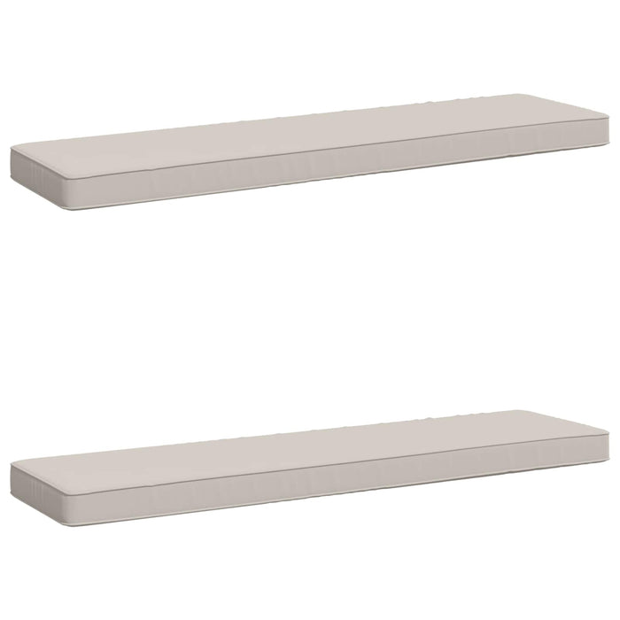 Perne pentru bancă 2 bucăți VUGHT 2 pcs 100% Polyester Alb WALTI