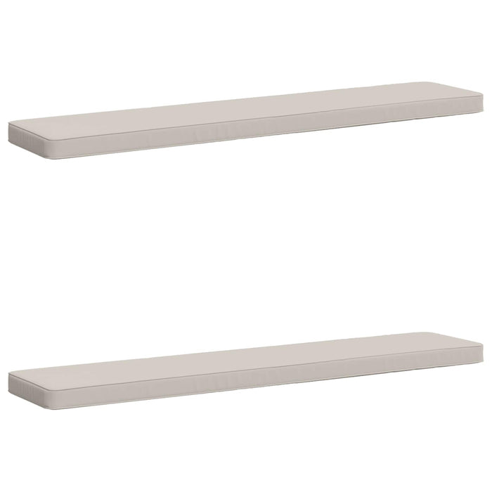 Perne pentru bancă 2 bucăți VUGHT 2 pcs 100% Polyester Alb WALTI