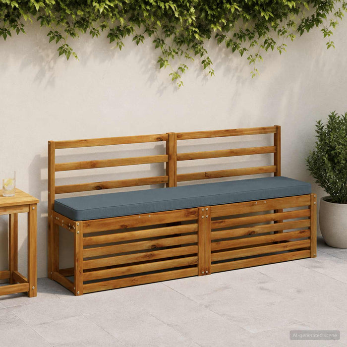 Perne pentru bancă 2 bucăți VUGHT 2 pcs 100% Polyester albastru WALTI