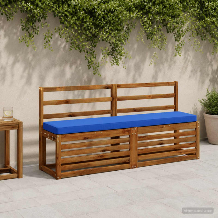 Perna pentru bancă 1 bucată VUGHT 100% Polyester Albastru regal WALTI