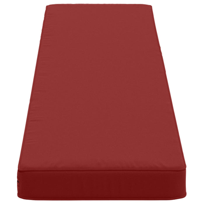 Perna pentru bancă 1 bucată VUGHT 100% Polyester Roșu Vin WALTI
