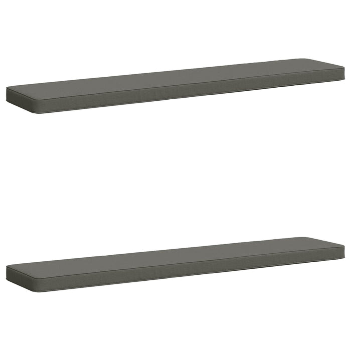Perne pentru bancă 2 bucăți VUGHT 2 pcs 100% Polyester Gri - WALTI WALTI
