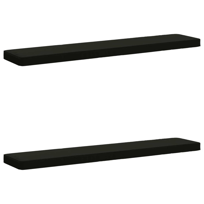 Perne pentru bancă 2 bucăți VUGHT 2 pcs 100% Polyester Negru WALTI