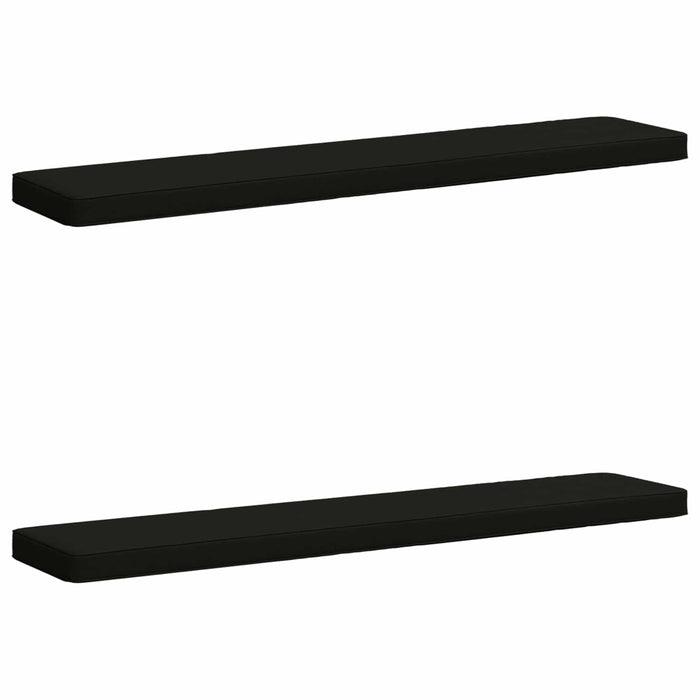 Perne pentru bancă 2 bucăți VUGHT 2 pcs 100% Polyester Negru WALTI
