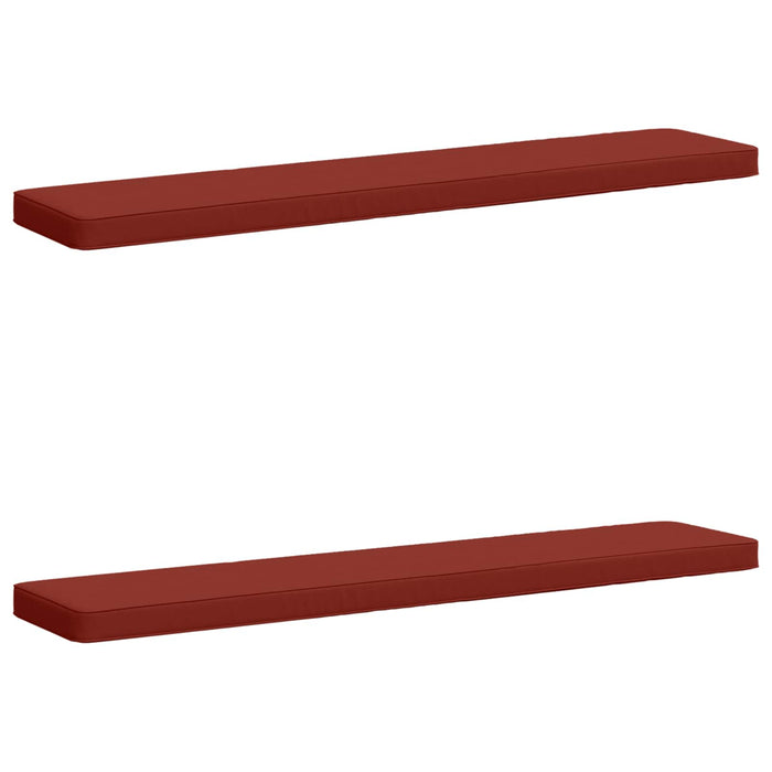 Perne pentru bancă 2 bucăți VUGHT 2 pcs 100% Polyester Roșu WALTI