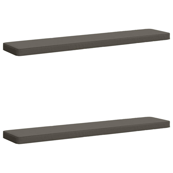Perne pentru bancă 2 bucăți VUGHT 2 pcs 100% Polyester Gri WALTI