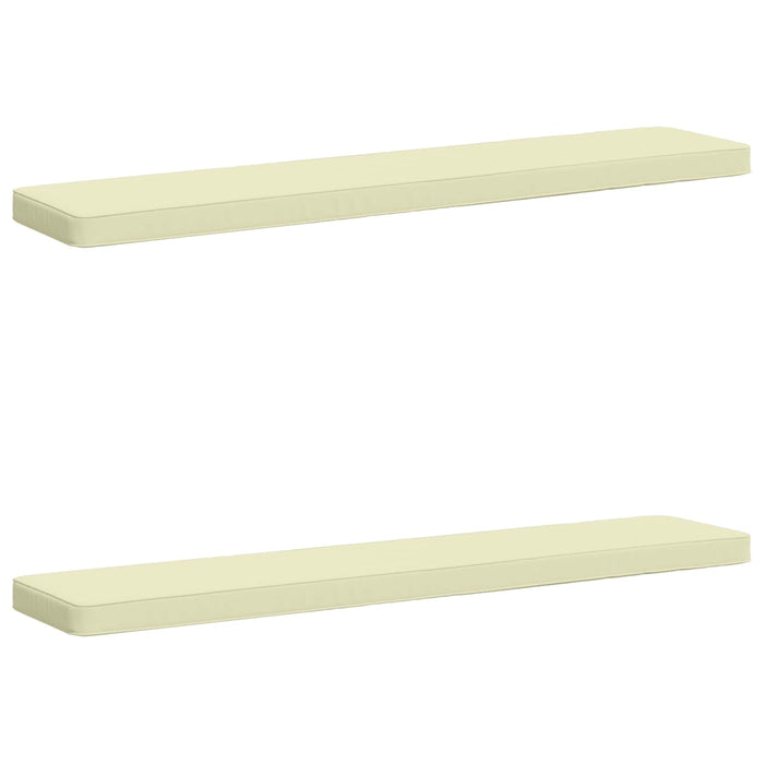 Perne pentru bancă 2 bucăți VUGHT 2 pcs 100% Polyester Crem WALTI