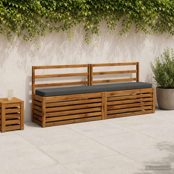 Perna pentru bancă 1 bucată VUGHT 100% Polyester Antracit WALTI