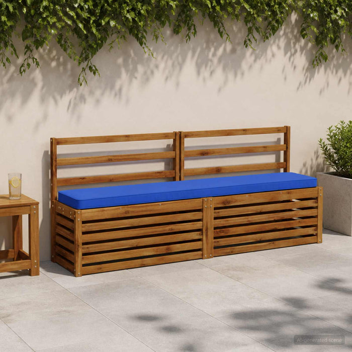 Perna pentru bancă 1 bucată VUGHT 100% Polyester Albastru regal WALTI