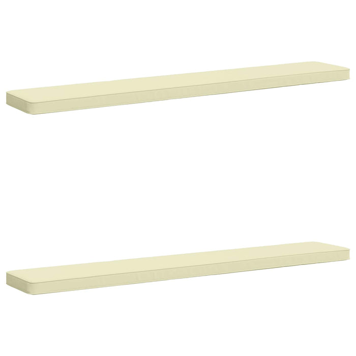 Perne pentru bancă 2 bucăți VUGHT 2 pcs 100% Polyester Crem WALTI