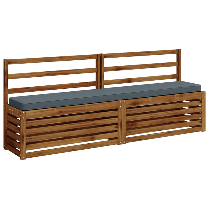 Perne pentru bancă 2 bucăți VUGHT 2 pcs 100% Polyester albastru WALTI