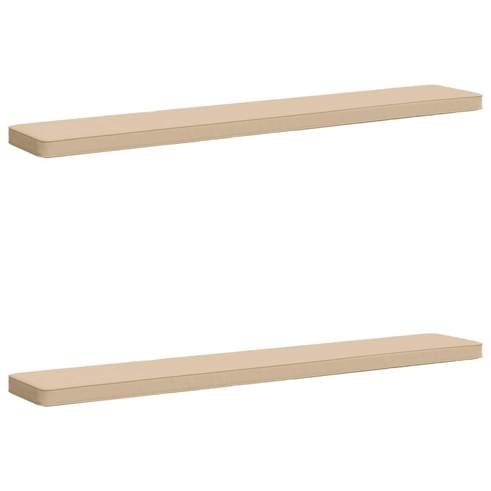 Perne pentru bancă 2 bucăți VUGHT 2 pcs 100% Polyester Crem WALTI