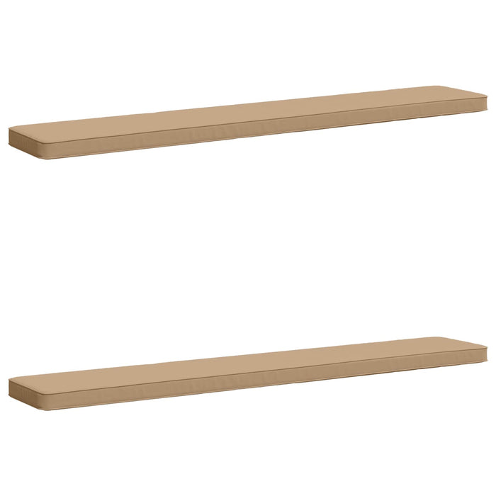 Perne pentru bancă 2 bucăți VUGHT 2 pcs 100% Polyester Nisipiu WALTI