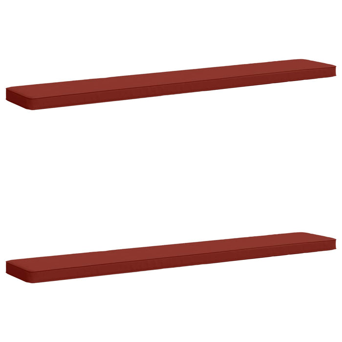 Perne pentru bancă 2 bucăți VUGHT 2 pcs 100% Polyester Roșu WALTI