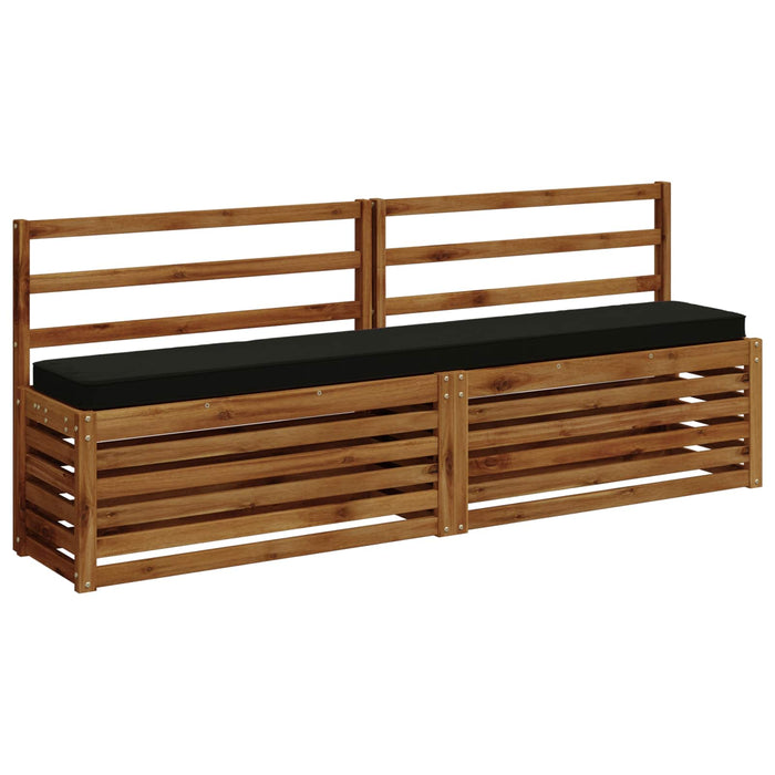 Perna pentru bancă 1 bucată VUGHT 100% Polyester Negru WALTI