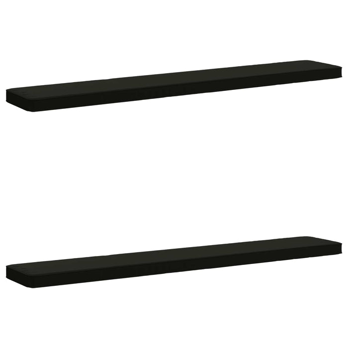 Perne pentru bancă 2 bucăți VUGHT 2 pcs 100% Polyester Negru WALTI