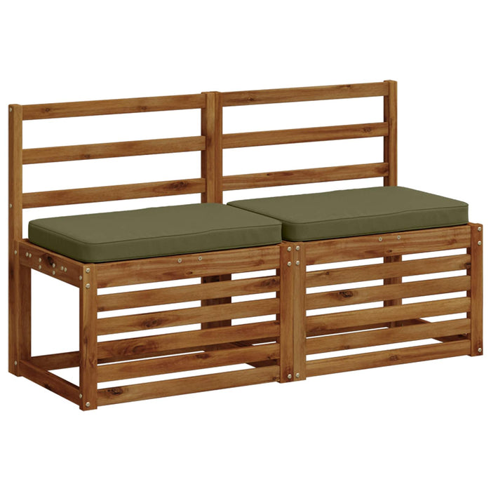 Perna pentru bancă 1 bucată VUGHT 100% Polyester Verde măsliniu WALTI